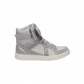 Nouvelle Collection Le Coq Sportif Le Coq Emeraude Luxe Gris - Chaussures Basket Montante